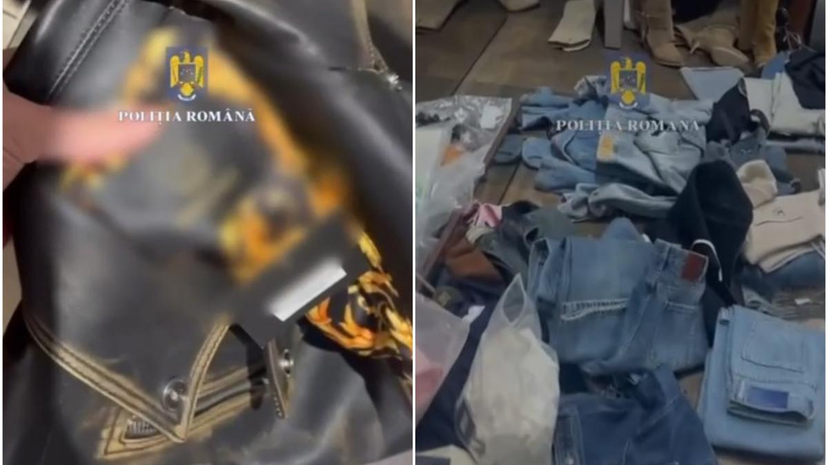 Perchezitii la un magazin de lux de pe Calea Victoriei Vindea falsuri la pret de brand
