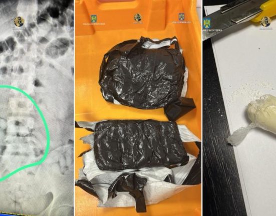 Un brazilian prins la Otopeni cu droguri in stomac