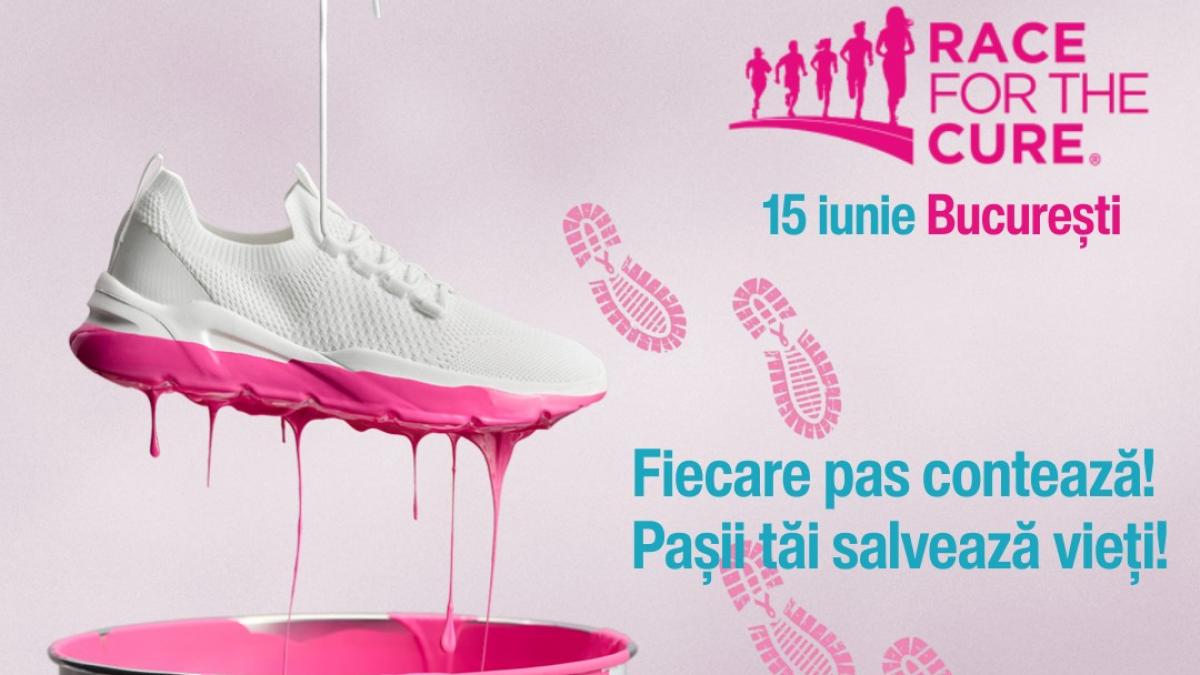 A inceput inscrierea la cursa Race for the Cure Pasii nostri pot salva vieti