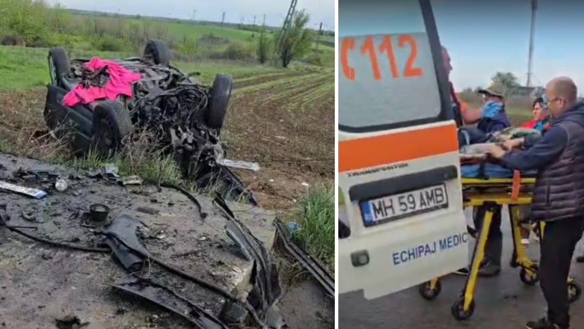 Accident grav cu trei victime in Mehedinti