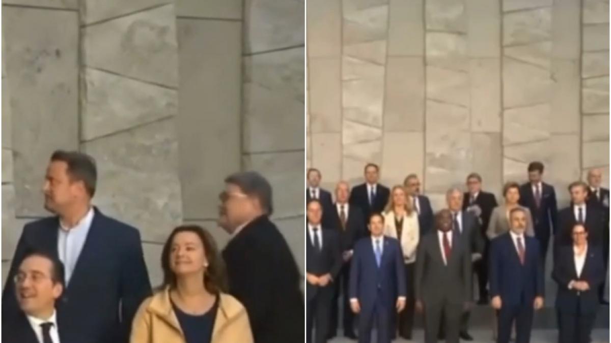 Emil Hurezeanu era sa rateze poza de grup la