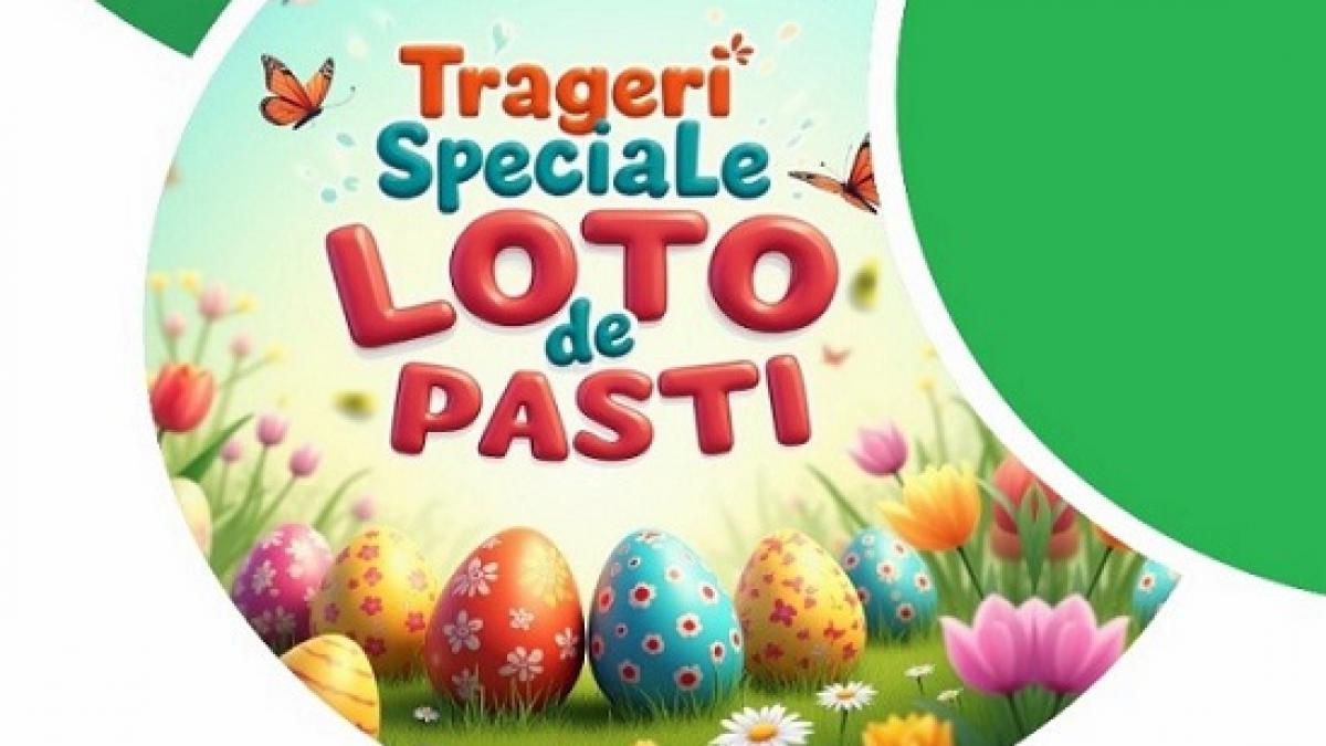 Trageri speciale Loto 6 49 de Paste premiile oferite