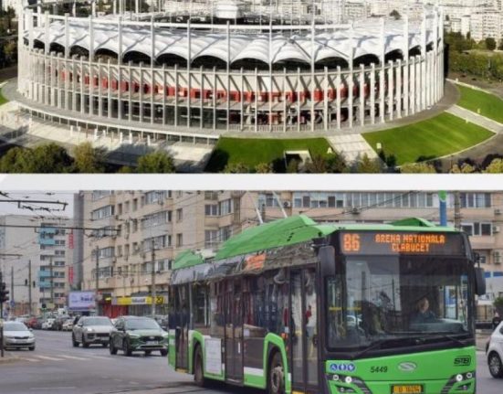 Unele autobuze si troleibuze din Bucuresti isi schimba traseul duminica seara pentru meciul FCSB CFR Cluj