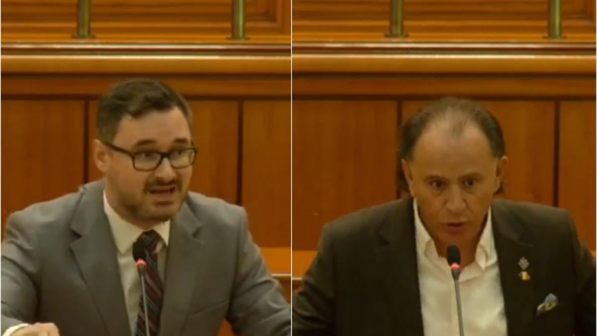 AUR contra AUR in Parlament Tanasa Nu vreau azilanti sau refugiati Murad Dati afara 5000 de medici arabi