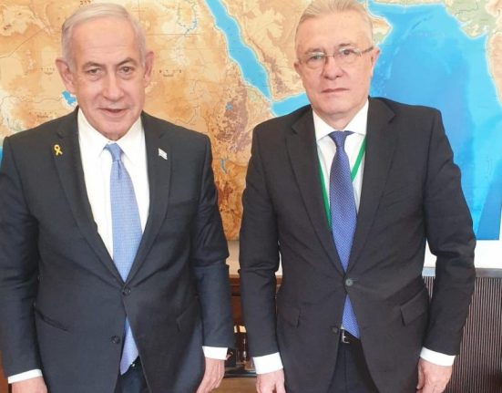 Cristian Diaconescu s a intalnit oficial cu Netanyahu