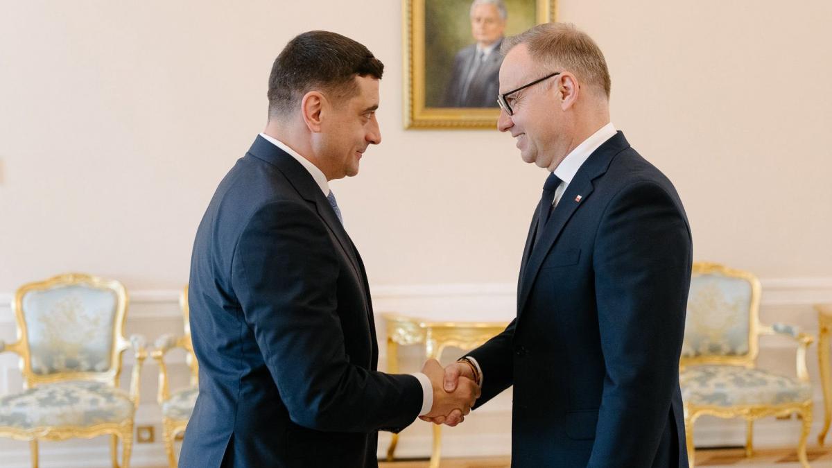 George Simion s a intalnit cu presedintele Poloniei dupa scandalul de la Varsovia