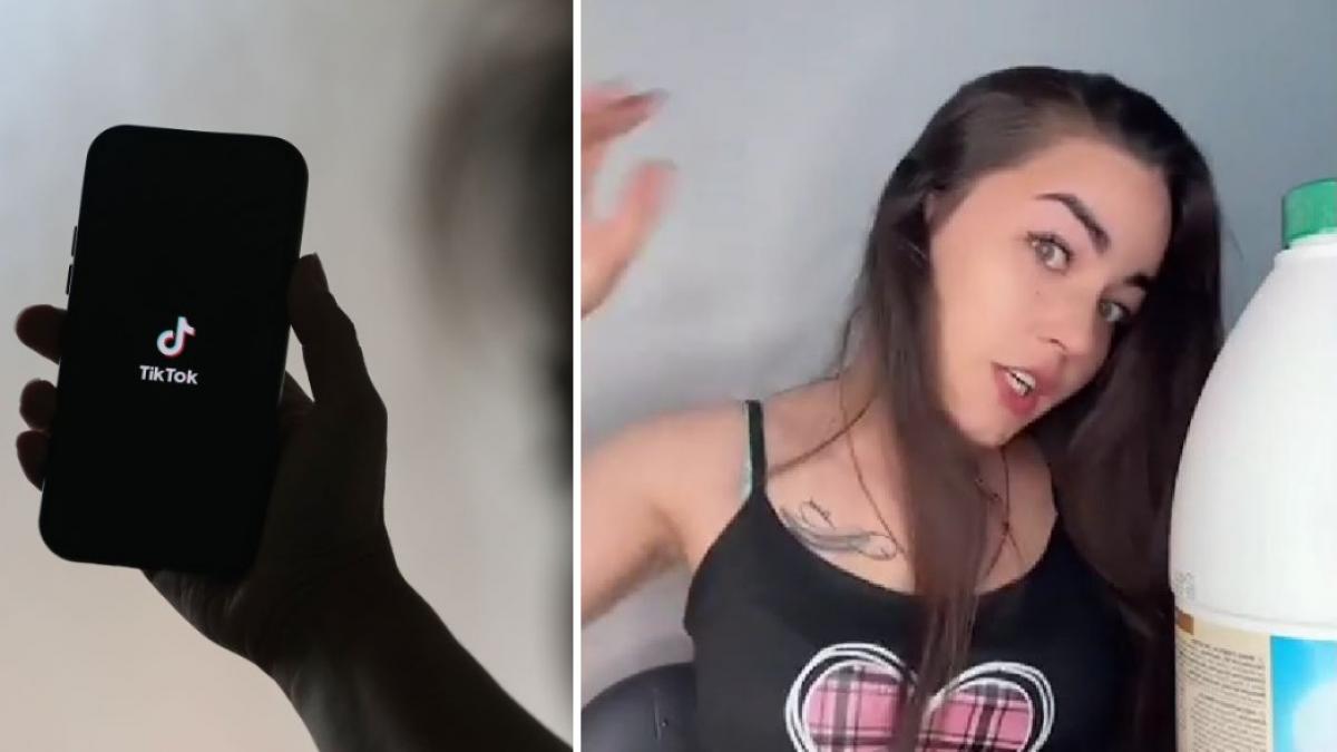 Un trend periculos pe TikTok Tinerii folosesc clor pentru par