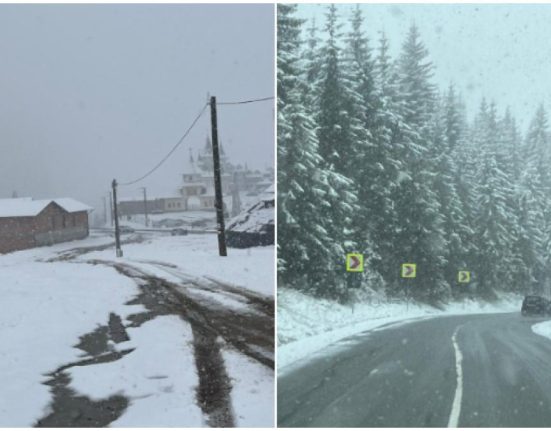 Vreme de iarna in mai la Miercurea Ciuc