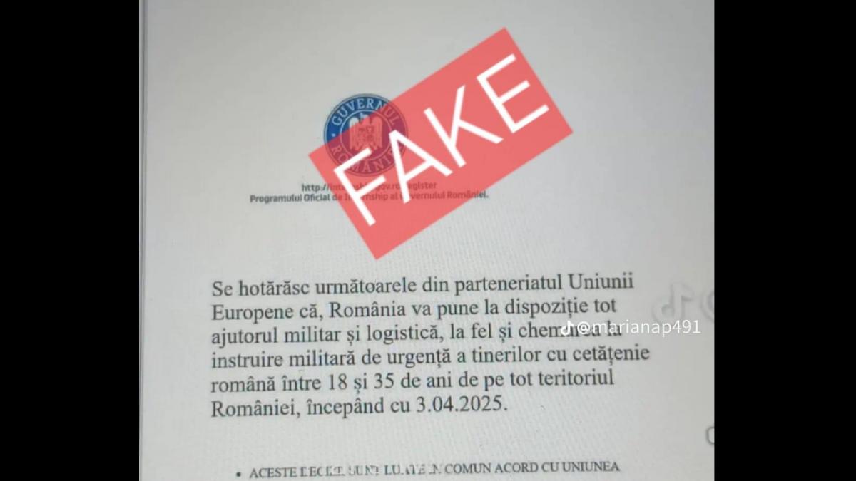 Avertizare MAI Informatie false despre conflict militar in Romania