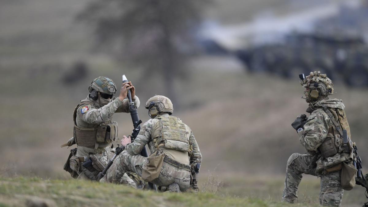 Exercitiu NATO in Romania 5000 de militari antrenati