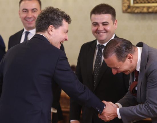 Imaginile zilei de la Cotroceni Nicusor Dan a ras