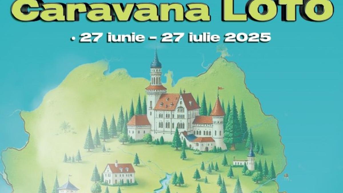 Loteria Romana lanseaza Caravana Loto 2025 cu 155 premii