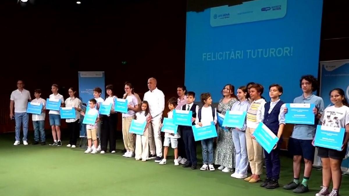 Noile generatii imiitate in salvarea mediului Elevii premiati la Olimpiada Natura dintre Ape