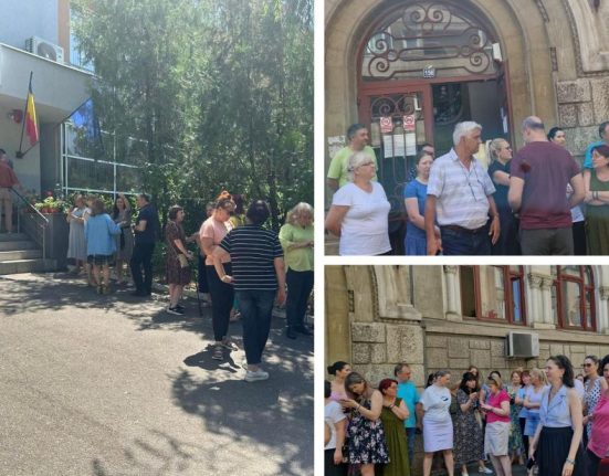 Proteste la institutiile bugetare din tara Oamenii nemultumiti