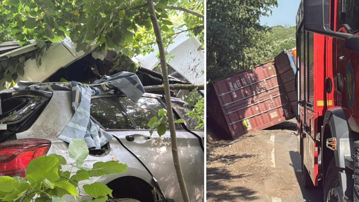 accident mortal in tulcea 8 raniti sofer ucrainean decedat