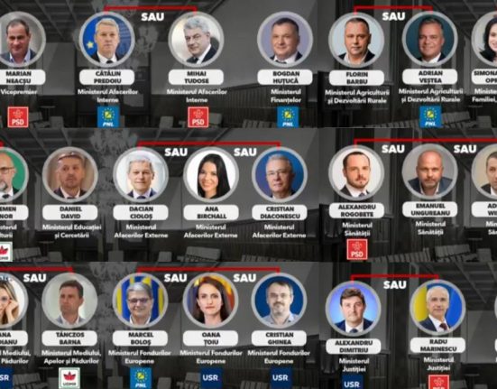prima schia a guvernului nicusor dan pe lista marius manole si dacian ciolos