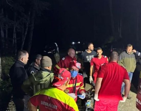 Barbat atacat de urs in Arges in stare grava