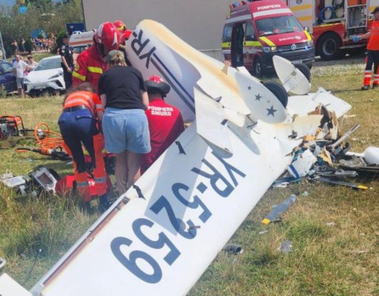 Cauza accidentului aviatic din Hunedoara Pilotul a murit pasagerul e in coma