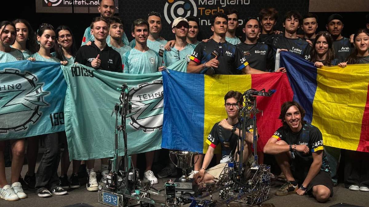 Liceenii din Pitesti au invins SUA si China la robotica