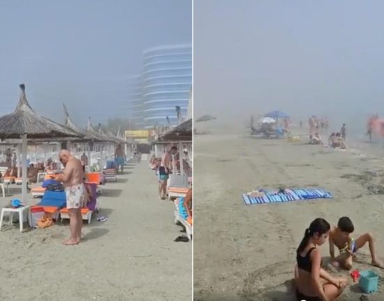 Peisaj de toamna la mare in plina vara Ceasul meteo