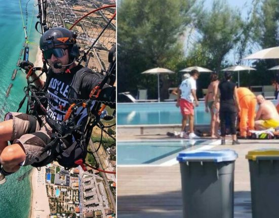 Primele imagini de la locul prabusirii lui Felix Baumgartner