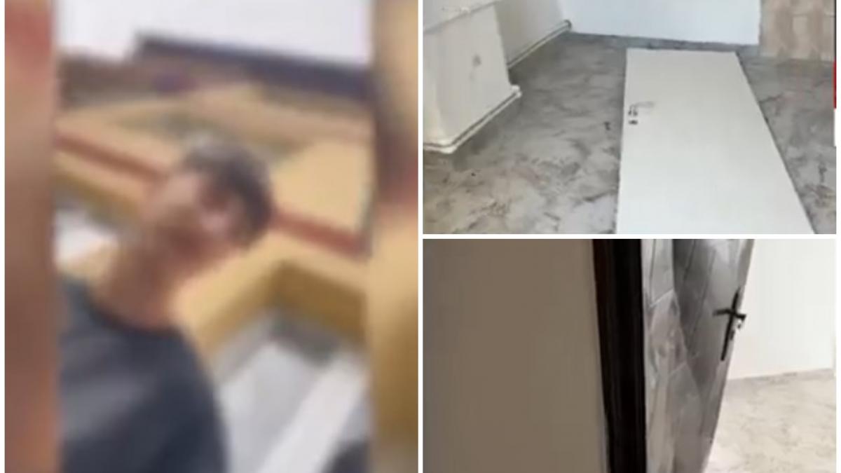 Tineri au devastat apartamente intr un bloc din Botosani