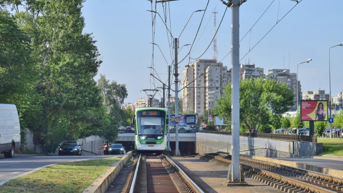 Tramvaiul 41 din Bucuresti se suspenda din 1 august