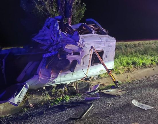 Un mort si cinci raniti in accident pe E85