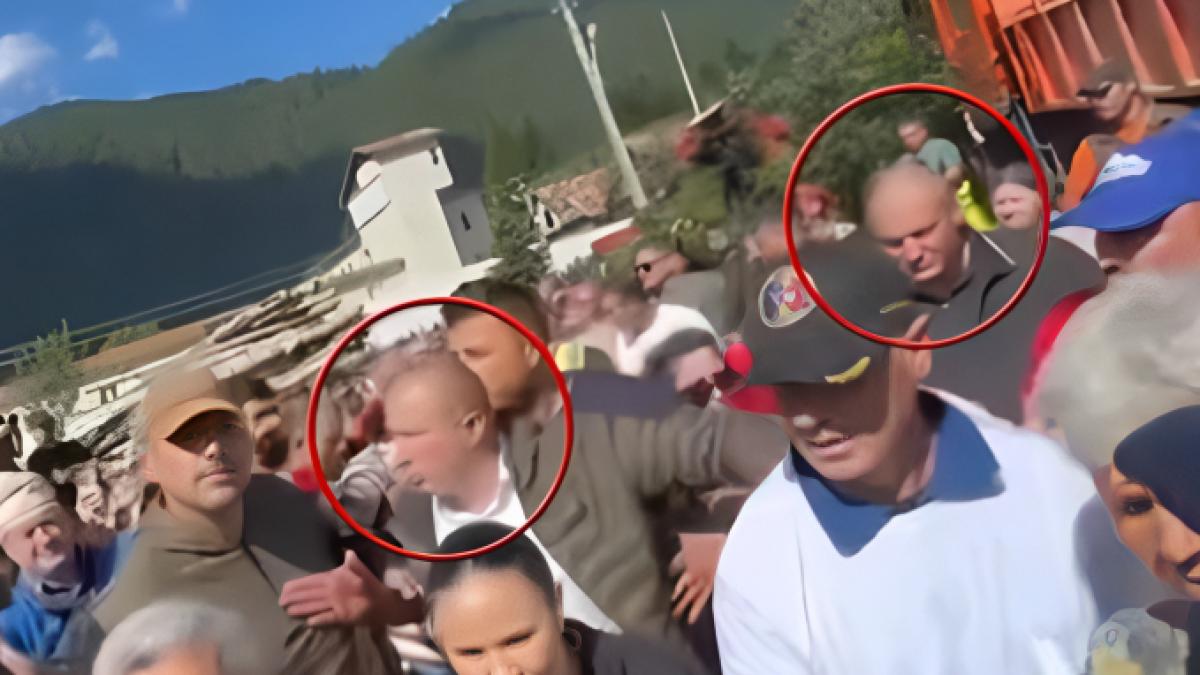 Calin Georgescu a mers cu interlopii la sinistrati