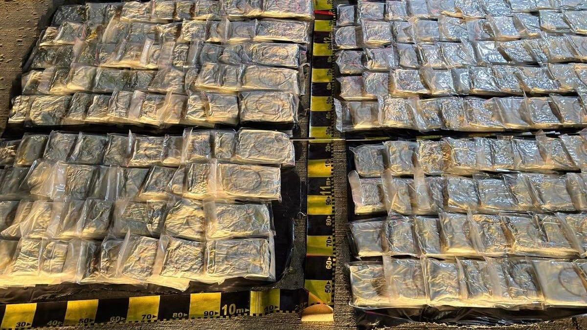 Captura record de droguri 70 kg de cocaina in Sibiu