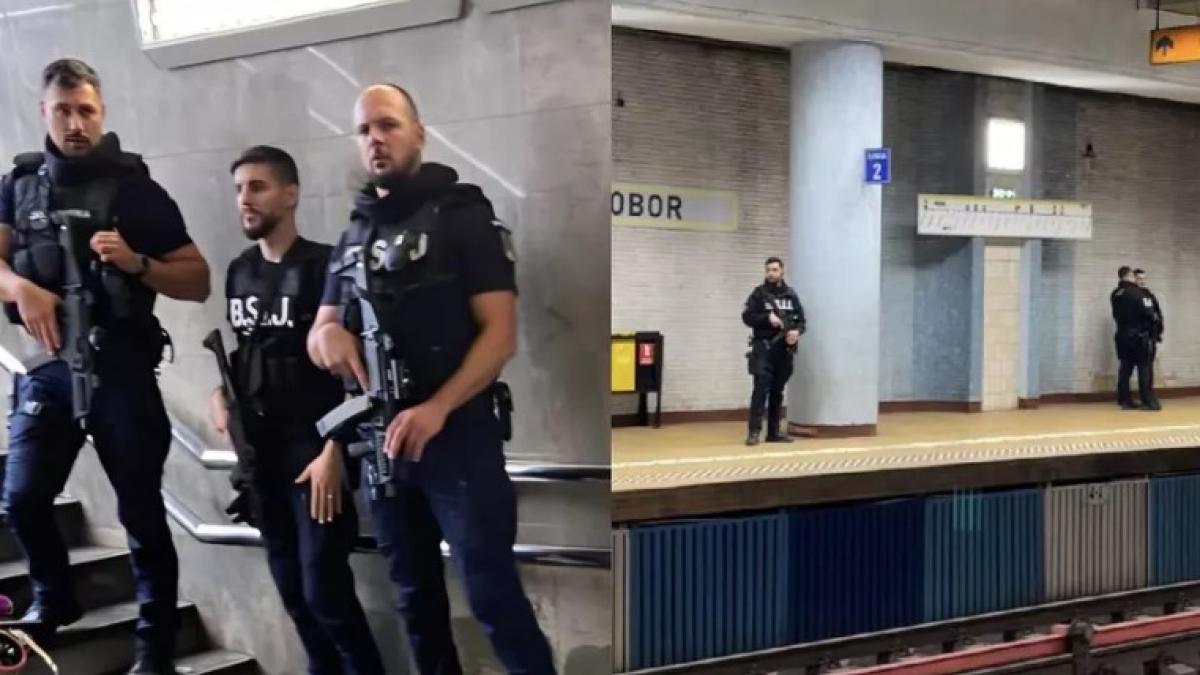 De ce jandarmii sunt inarmati in metroul din Bucuresti