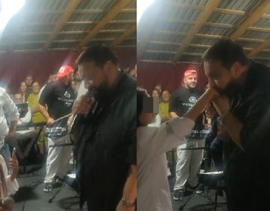 In Gorj comuna fara apa petrecere cu Florin Salam