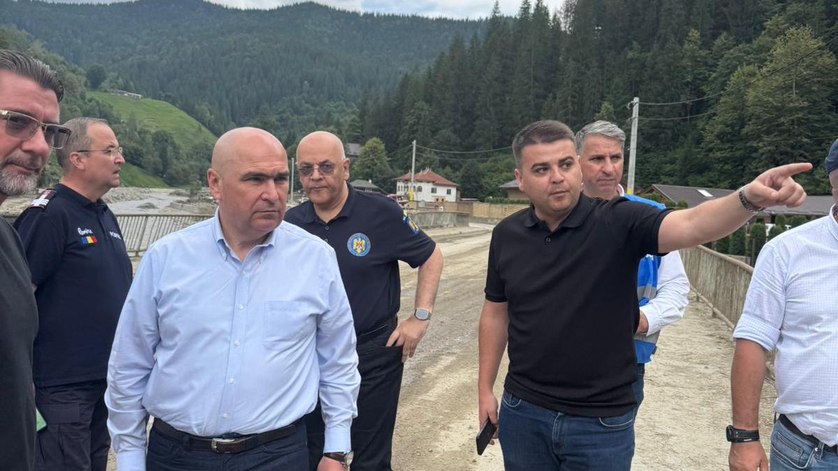 Premierul Ilie Bolojan a vizitat Brosteni neanuntat