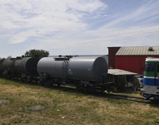 Un tren de marf a deraiat la Agigea