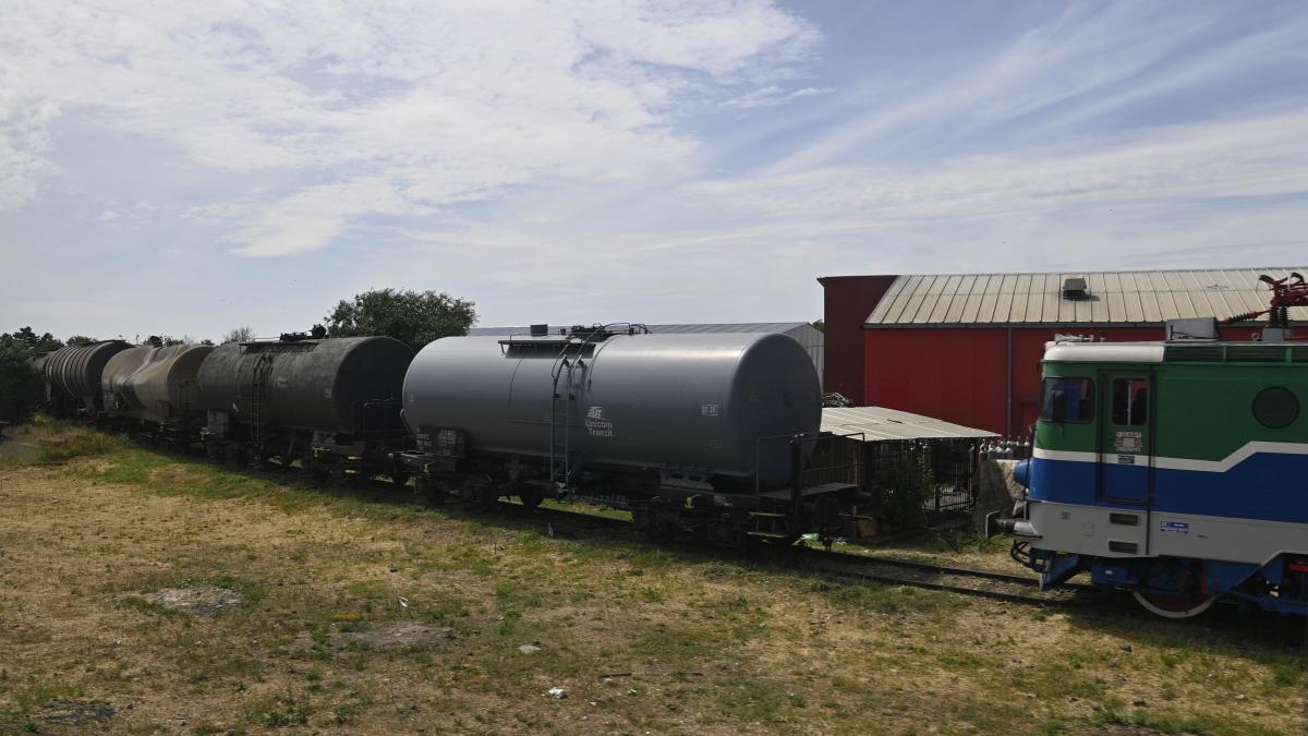 Un tren de marf a deraiat la Agigea