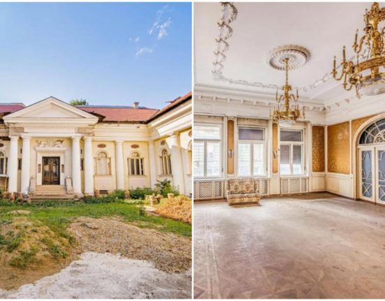 Vila lui Ceausescu de vanzare 30 camere curte interioara