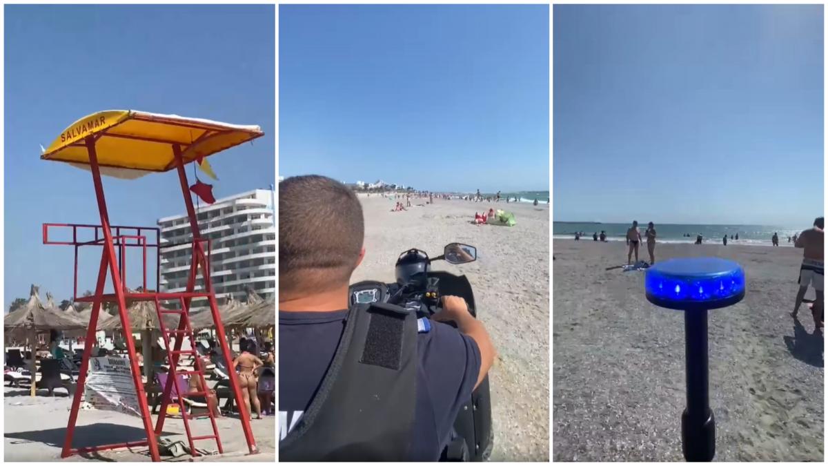 scandal pe litoral turist scos cu catushe din mare