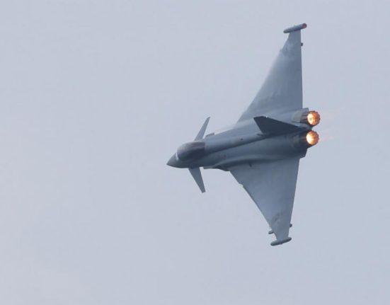 Drone detectate la nord de Sulina Eurofighter Typhoon ridicate