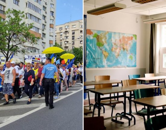 Haos in prima zi de scoala profesori protesteaza