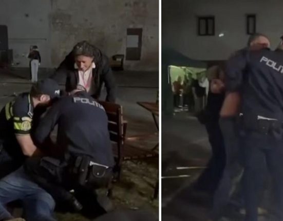 Presedintele UDMR Brasov pus la pamant de politisti