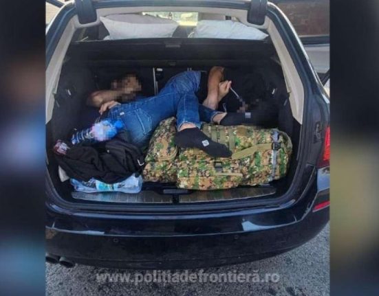 Sofer belgian arestat pentru introducerea a 5 migranti